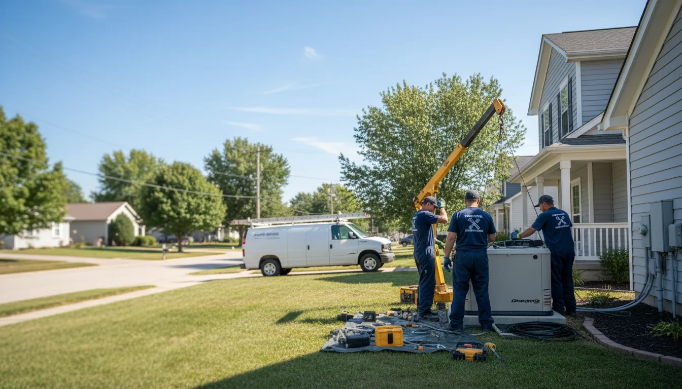 Generator Installation in Moundville, AL near me